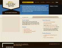Tablet Screenshot of nchistoricsites.org
